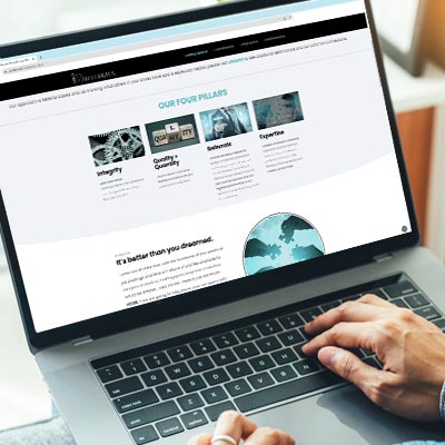 IQ Referrals website